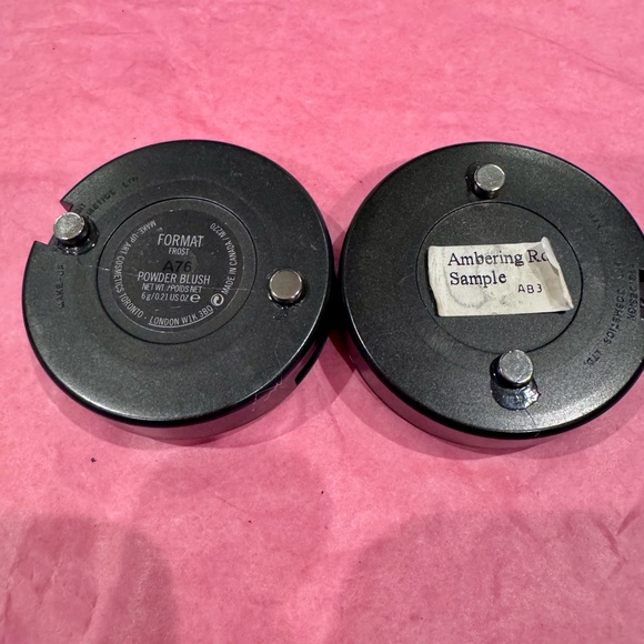 MAC M.A.C. Cosmetics Makeup Blush Lot - Format, Ambering Rose- Pls. Read - Picture 6 of 6